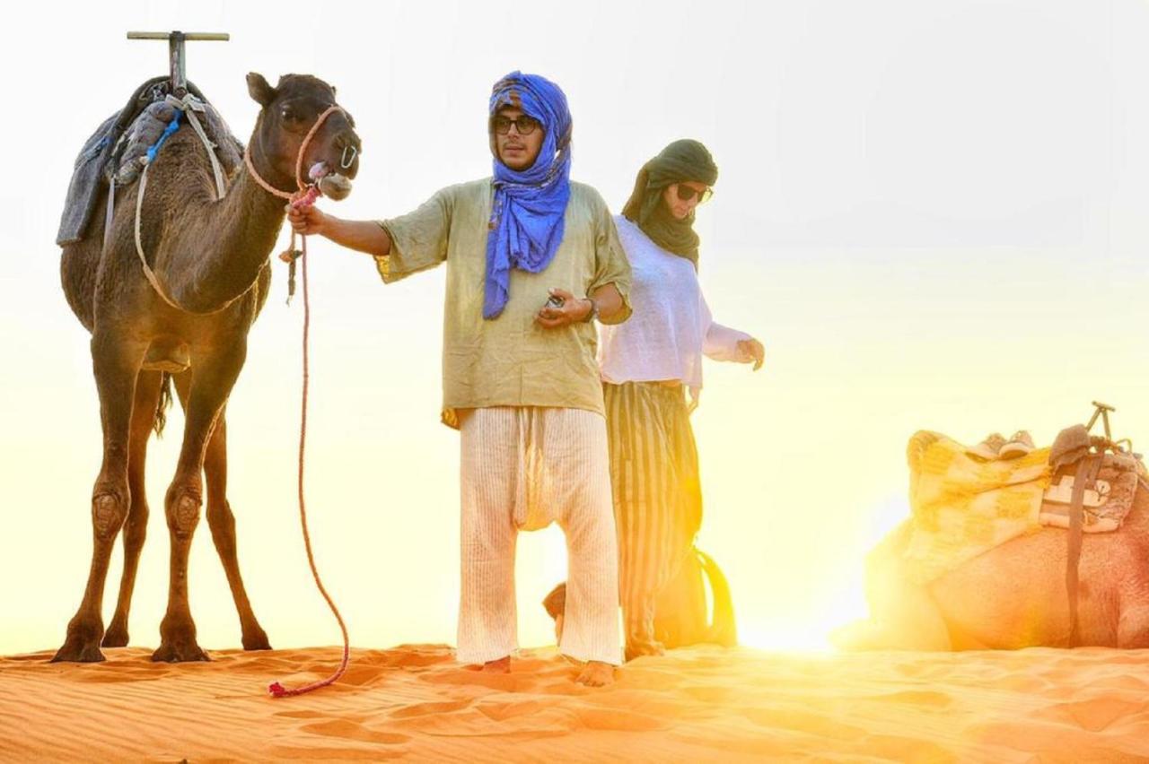 Erg Chebbi Dunes Desert Camp Hotel Merzouga Ngoại thất bức ảnh