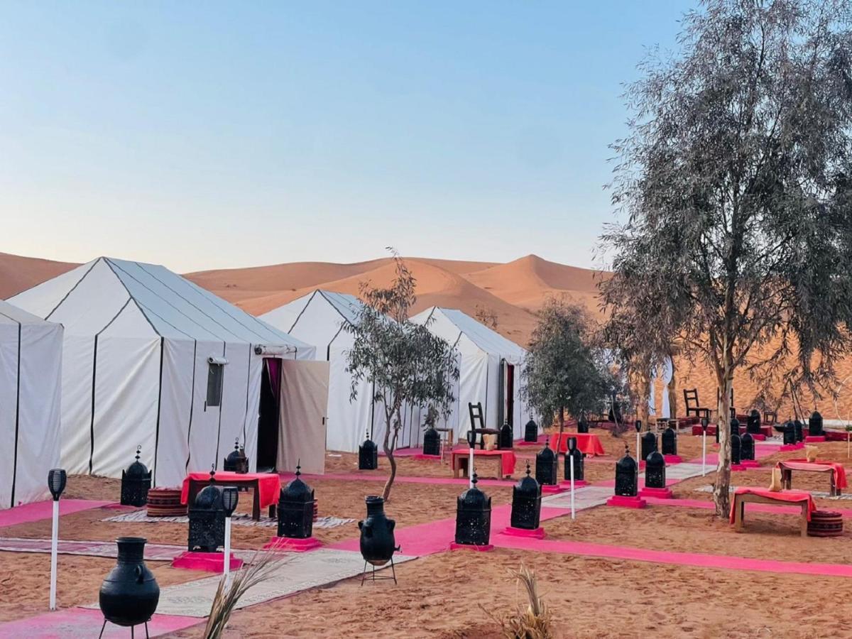 Erg Chebbi Dunes Desert Camp Hotel Merzouga Ngoại thất bức ảnh